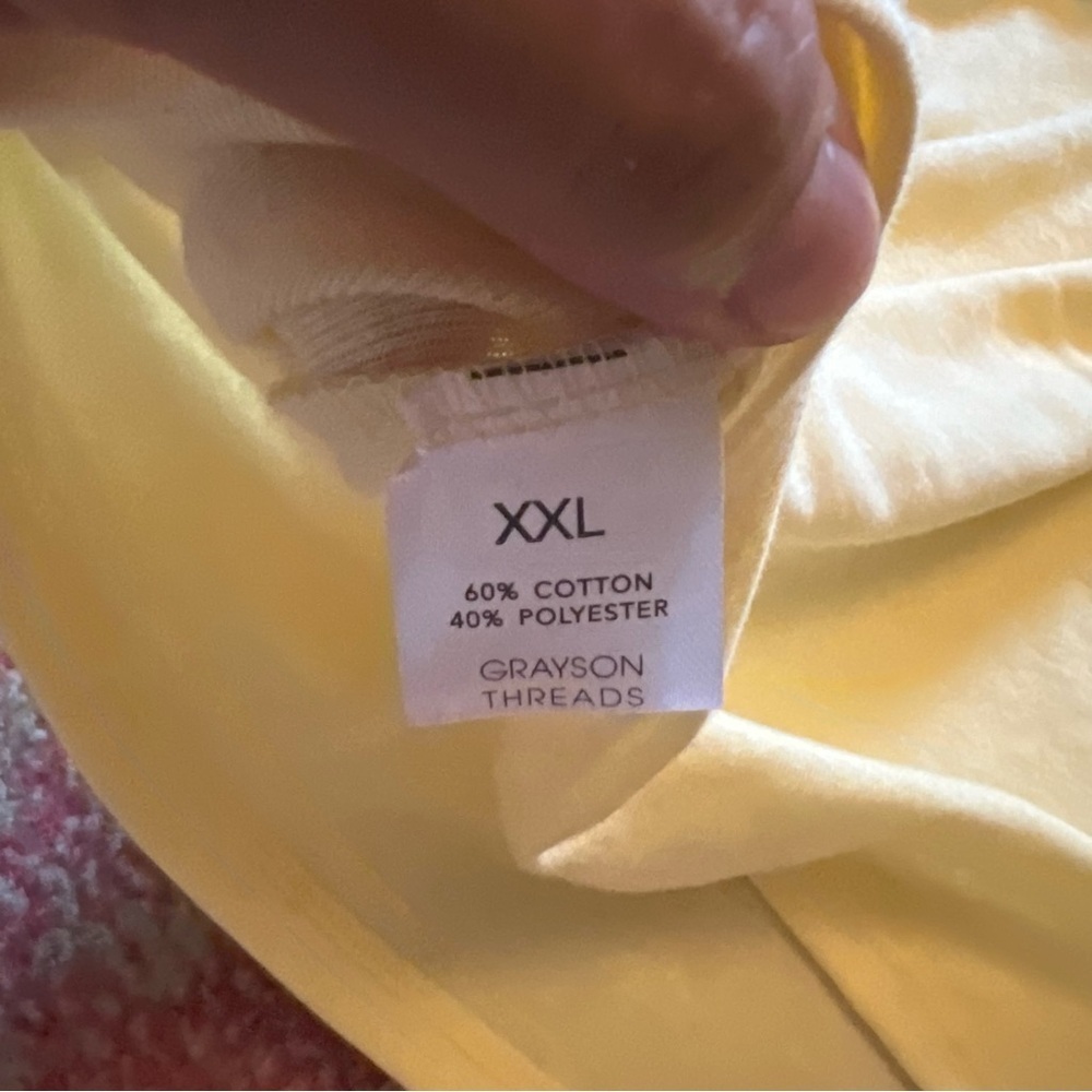 Smiley world yellow cropped tank top size XXL - Picture 2 of 6